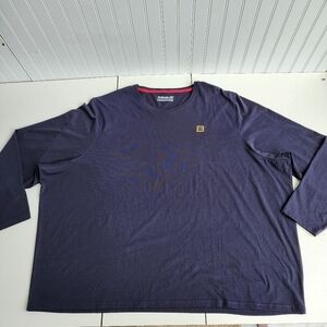 Avalanche Outdoor Men’s Black Soft Long Sleeve T-shirt Plus Size XXXL 3XL